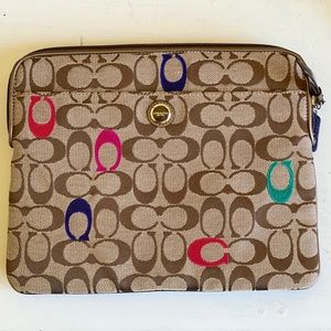 Coach Tablet/IPad Sleeve